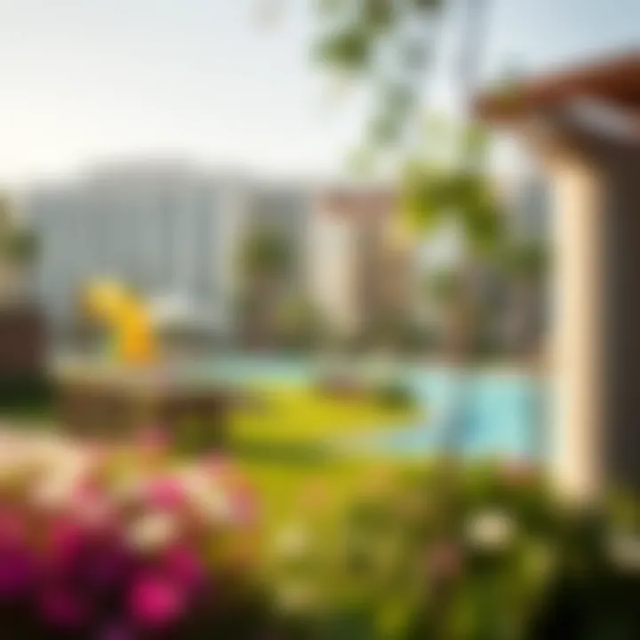 Luxurious Amenities at The Valley Luxurious amenities available at The Valley including parks and recreation areas