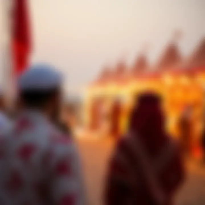 Cultural festival showcasing traditional Emirati performances