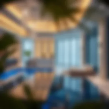 Stylish Dubai real estate showcasing amenities
