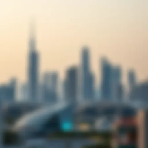 Dubai skyline showcasing luxury real estate