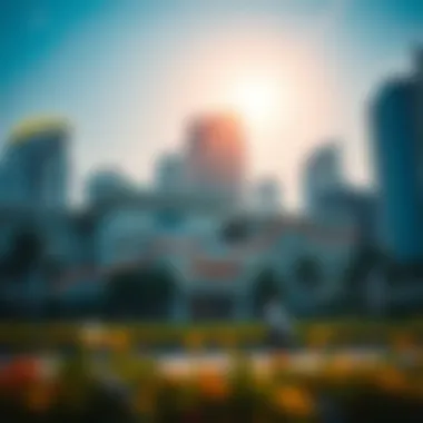 Graph illustrating property value trends in Dubai