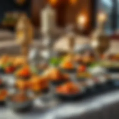 Cultural Significance of Iftar Dishes Traditional iftar spread showcasing cultural dishes