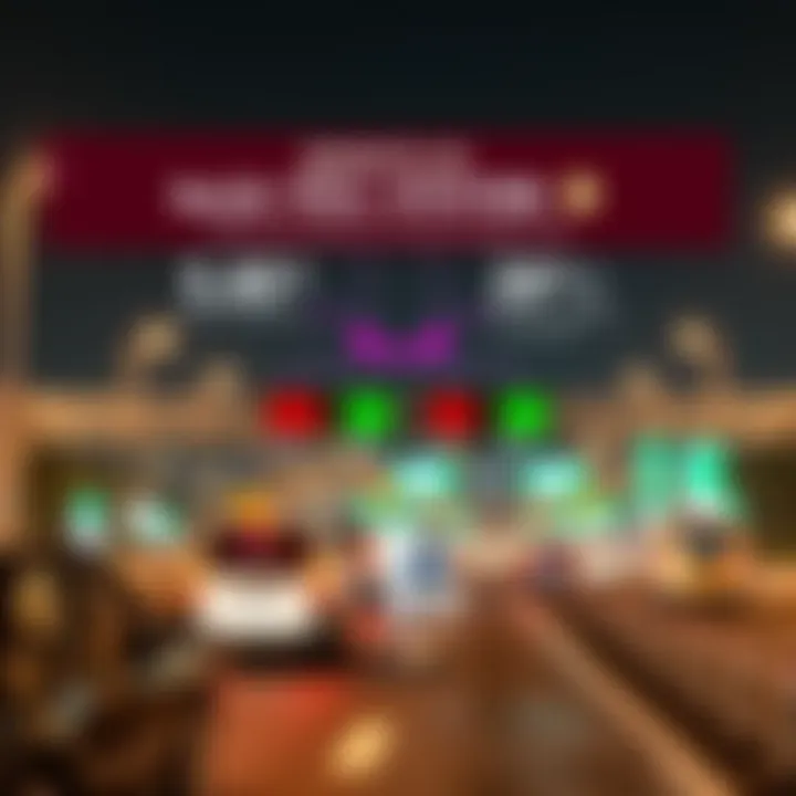 Benefits of the Salik Toll System Infographic illustrating Salik toll system benefits for motorists