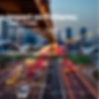 Impact on Traffic Patterns Chart showing traffic patterns before and after Salik implementation