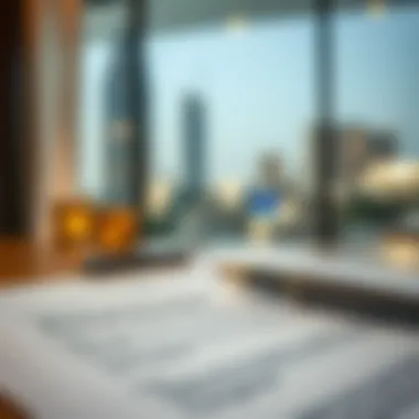 Real estate transaction documents with a pen