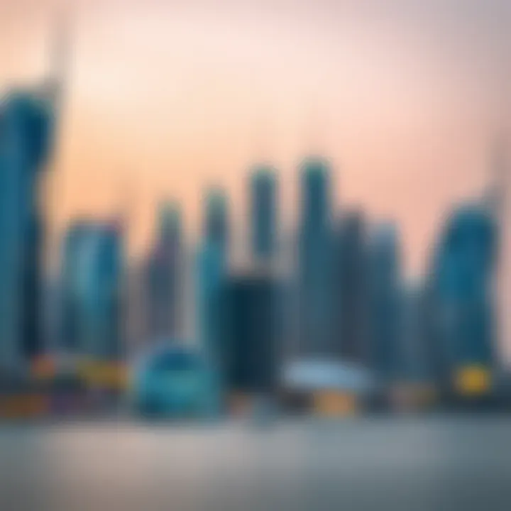 Dubai Skyline: A Testament to Luxury Real Estate Skyline of Dubai showcasing luxury real estate