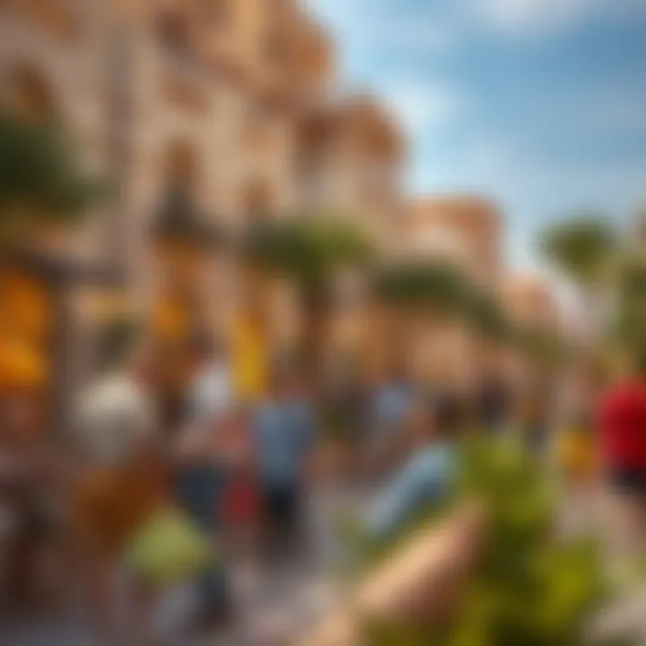 Community Life in Uptown Al Zahia Vibrant community life in Uptown Al Zahia highlighting social spaces and interactions