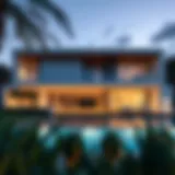 Stunning exterior view of Villa Nova Amaranta showcasing modern architecture