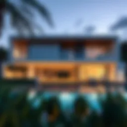 Stunning exterior view of Villa Nova Amaranta showcasing modern architecture