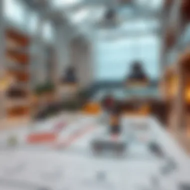 A detailed layout plan highlighting the features and amenities of Warehouse Dubai.