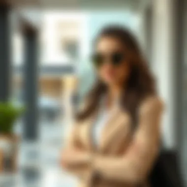 Chic business attire for professional settings in Dubai