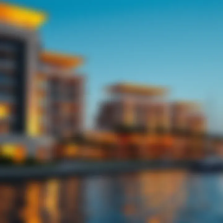 Luxury waterfront residences on Yas Island