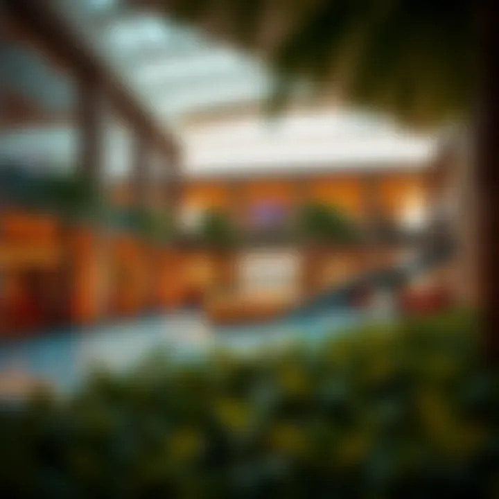 Vibrant amenities within Zaabeel One including recreational spaces