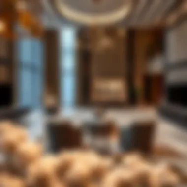 Luxurious interiors of Zaabeel One highlighting modern design elements